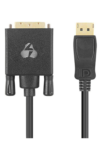POWERTECH καλώδιο DisplayPort σε DVI CAB-DP058, Active, 4K, 1.8m, μαύρο
