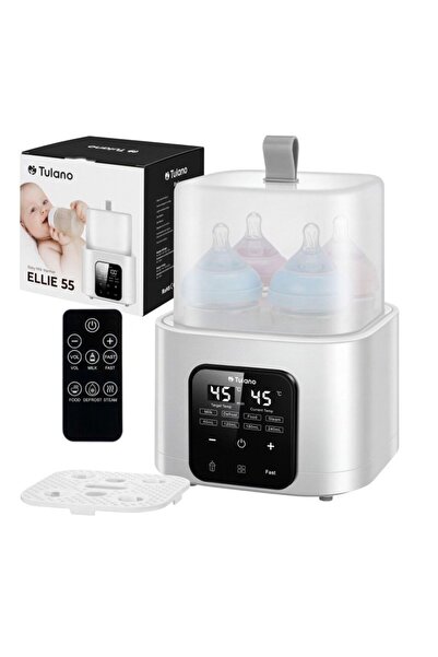 Tulano Ellie 55 XL 8-in-1 digital electric warmer and sterilizer with remote ...