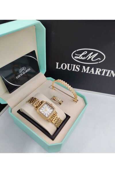 louis martin Women's Set: Watch, Bracelet, and Ring by Louis Martin