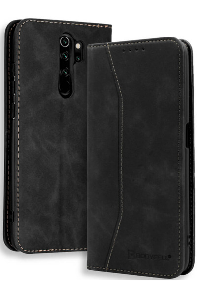 Bodycell Θήκη - Πορτοφόλι Xiaomi Redmi Note 8 Pro - Black