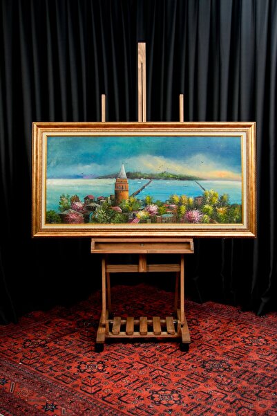 GALERİ ATMACA SANATEVİ Masmavi Ufukta Bahar ve Galata Kulesi