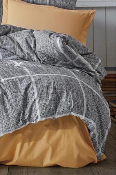 Yıldızan Msa Shop Emily Cotton Duvet Cover Set Double (4 Pieces) Duvet Cover ...
