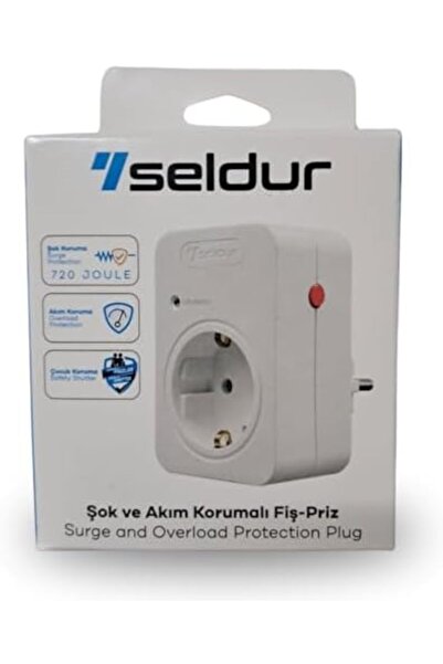 Yıldızan edl shop مقبس حماية من التيار والصدمات، 16A-250V، بحد أقصى 3600 واط ...