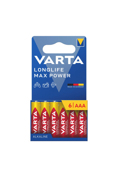 Varta 4703101746 Longlife Max Power 6 AAA