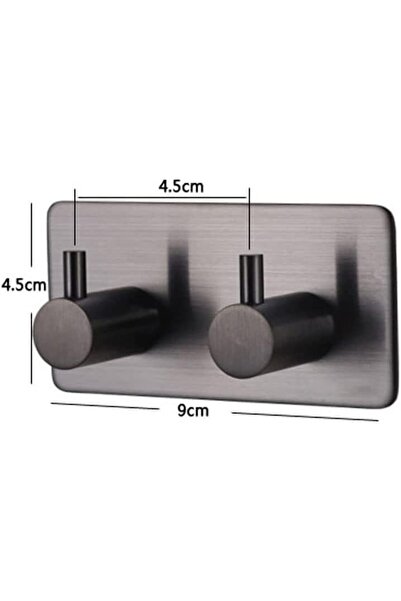 Yıldızan Nry Shop 1 Piece of 2 Stainless Steel Towel Racks - Bathroom & Kitch...