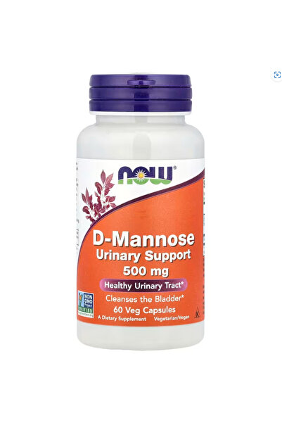Genel Markalar Herbal, D-Mannose 500 mg, Non-GMO Project Verified, Healthy Ur...