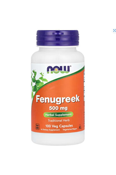 Genel Markalar Herbal, Fenugreek (Trigonella foenum-graecum) 500 mg, Herbal S...