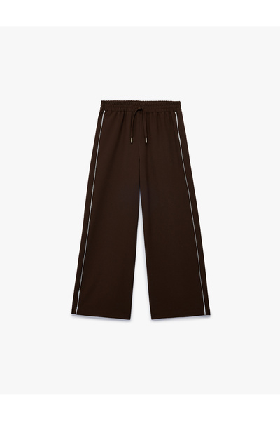 Koton Pantaloni cu talie elastică și picior larg