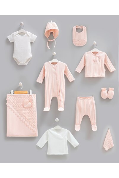 Caramell 100% Cotton Beti Girls Set of 10 Pink