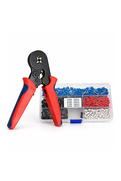 JOZY Set cleste hexagonal pentru sertizare, patru falci, 500 de bucati termin...