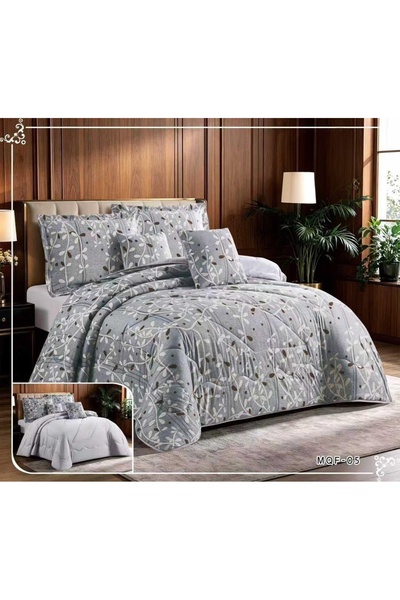 Ropi Nefirin Summer Soft Brushed Quilt - Modern Bedspread Set