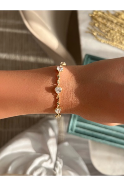 ToffyStore Vip Heart Detailed Bracelet