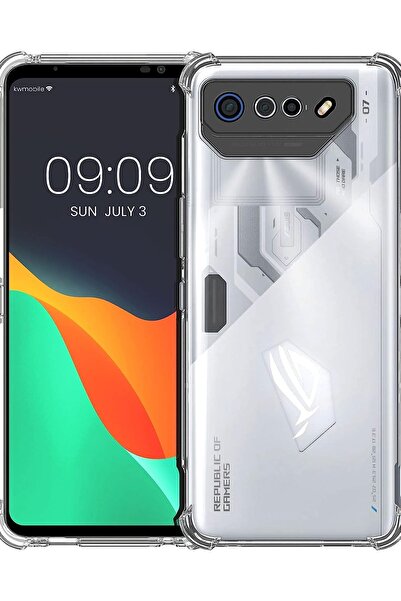 KWmobile Διάφανη Θήκη Σιλικόνης με TPU Bumper Asus ROG Phone 7 - Transparent