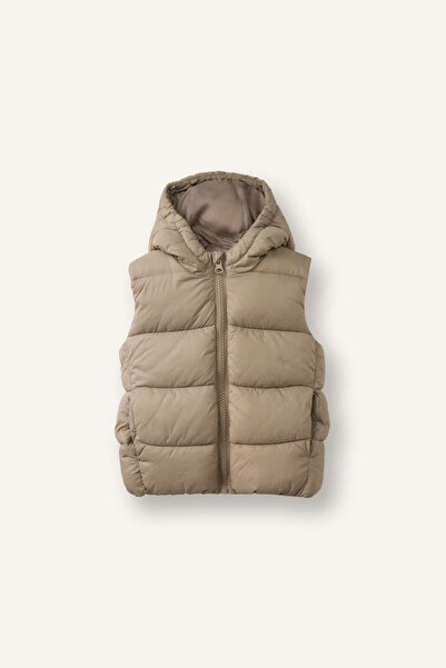 DeFacto Waterproof Hooded Inflatable Vest for Baby Boy A2221A526Au