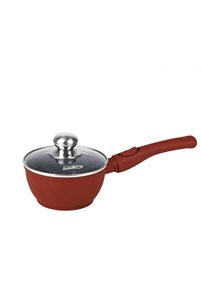 Heinner Oală din aluminiu cu capac 16x8 cm, 1.3L – Cooking by Heinner, Colecț...