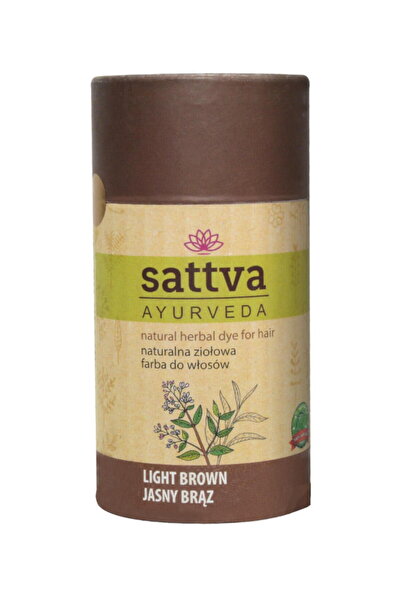 sattva Vopsea de Par Saten Deschis (Light Brown) 150g