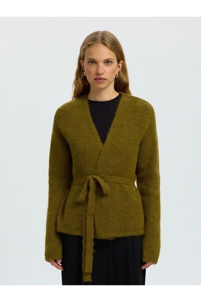 SELECTED Strickjacke Wollmix