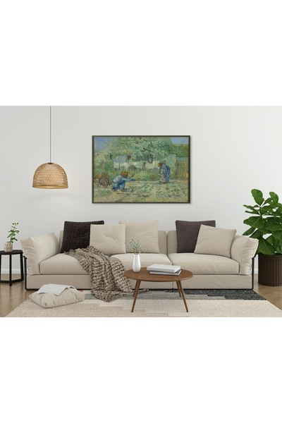Pegziz Vincent Van Gogh Primii pași, Tablou de Millet |   Poster artistic înr...