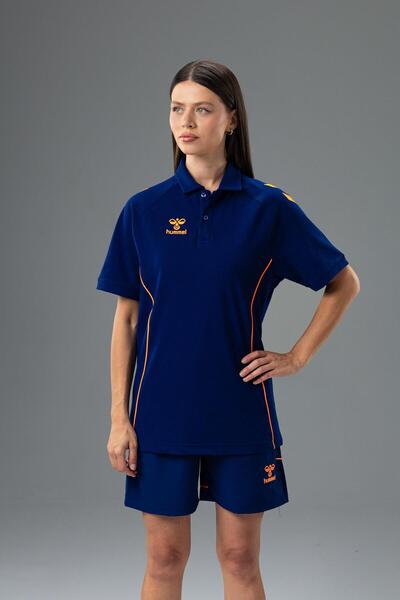 hummel Target Camp T-Shirt Navy Blue