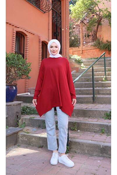NİSUM MODA Casual Tunic with Slits on the Sides