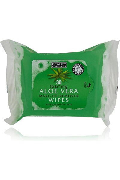 BEAUTY FORMULAS Make Up Remover Wipes Aloe Vera 30 Wipes