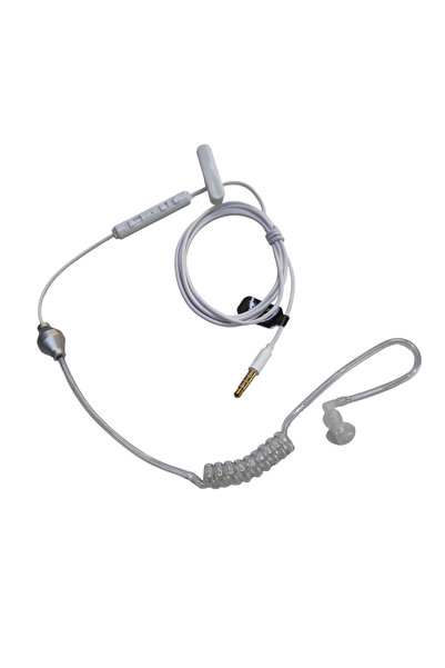 yk desing 3.5mm 4-Node Spiral Mono Protection Headset with Microphone