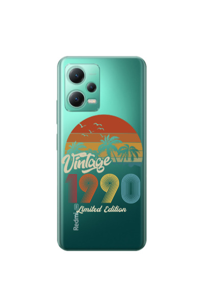 Other Xiaomi Redmi Note 12 Pro Plus 5G Vintage Transparent Silicone TPU Θήκη