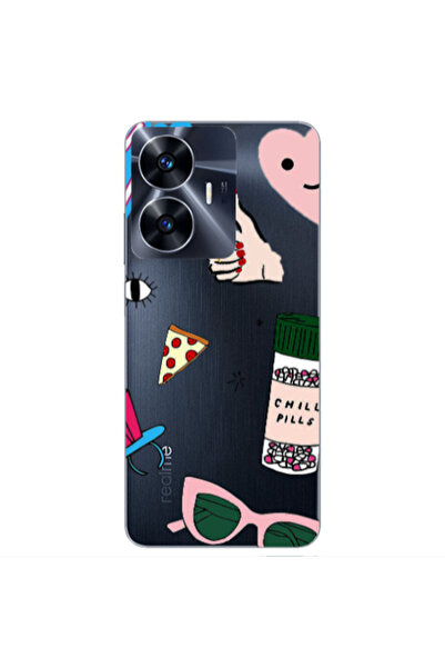 Other Realme Note 50 Chill Transparent Silicone TPU Θήκη