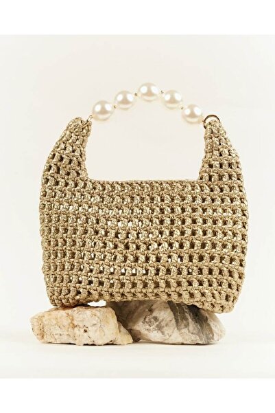 ARTTMACRAME حقيبة نسائية معدنية أنيقة - مناسبة للاستخدام اليومي