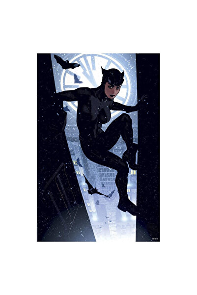 Sideshow Collectibles Poster artistic Catwoman DC Comics 41 x 61 cm - fără ramă