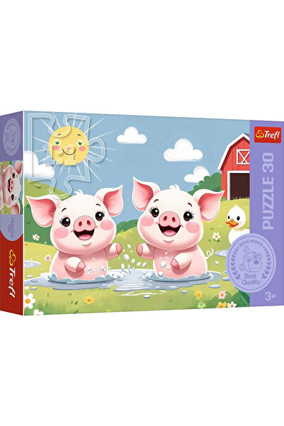 Trefl Puzzle 30 Viata Fericita La Tara