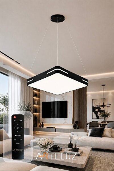 ARTELUZ KARE MODEL MODERN SARKIT AVİZE (50X50 CM)