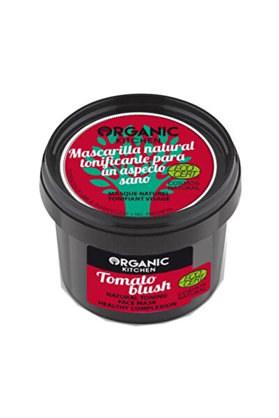 Organic Kitchen Toning Mask with Lime and Tomato, 100 ml