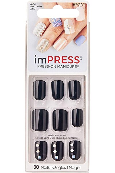 Impress KISS Broadway Accent Nails Claim To Fame BIPA110(Styles May Vary)