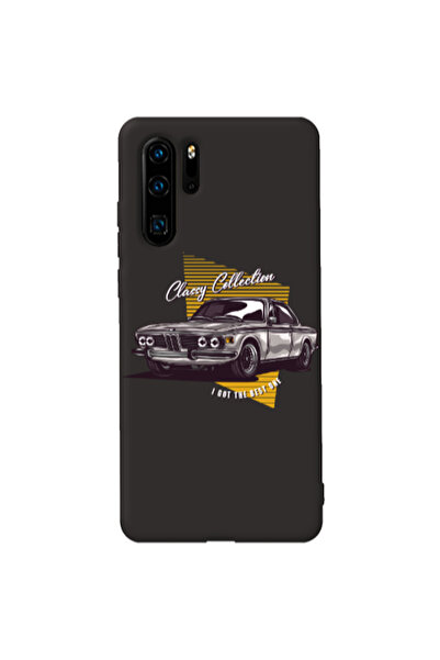 Other Huawei P30 Pro Classy Collection Black Colored Silicone TPU Θήκη