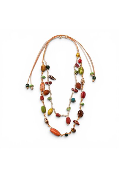 neslyaccessories قلادة خرز قابلة للتعديل