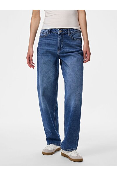 PIECES Barrel Fit Jeans PCGRACE MW