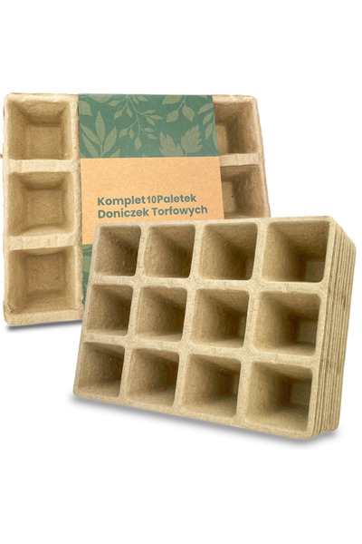 Other SET GARDENLINE DE 10 TAVĂLURI DE PIANTE DIN TURF 15.5x11.5x5CM EDA8488