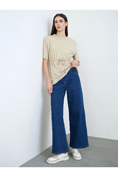 Styli Women Wide Leg Basic Jeans
