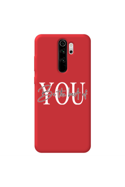 Other Xiaomi Redmi Note 8 Pro Be the best of Red Colored Silicone TPU Θήκη
