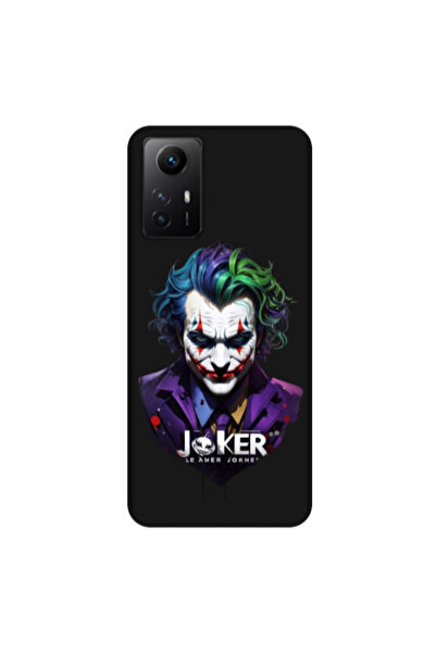 Other Xiaomi Redmi Note 12s Le amer Joker Black Colored Silicone TPU Θήκη