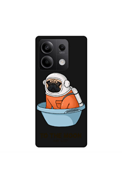 Other Xiaomi Redmi Note 13Pro 5G To the moon Black Colored Silicone TPU Θήκη