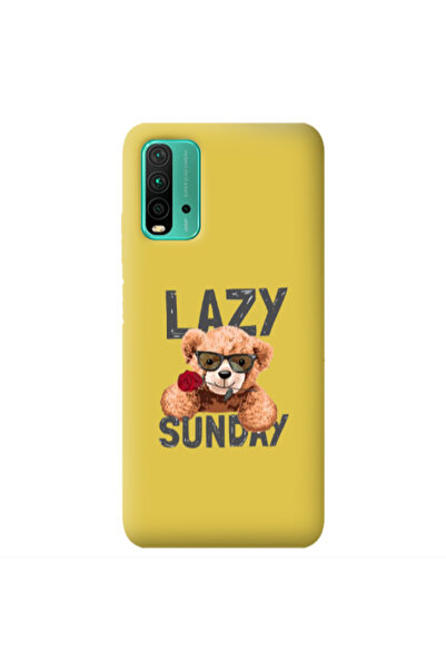 Other Xiaomi Poco M3 Lazy sunday Yellow Colored Silicone TPU Θήκη