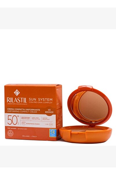 Rilastil كريم سن سيستم المضغوط الموحد للبشرة بعامل حماية من الشمس SPF50+ - 10...