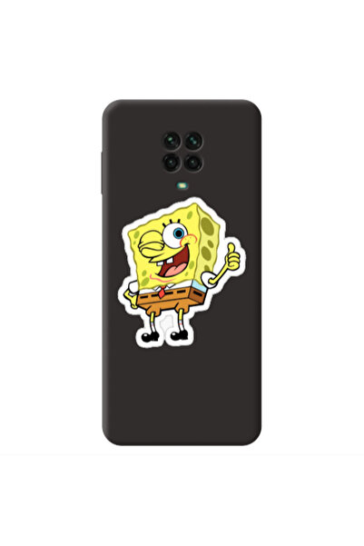 Other Xiaomi Redmi Note 9 Pro spongebob2 Black Colored Silicone TPU Θήκη
