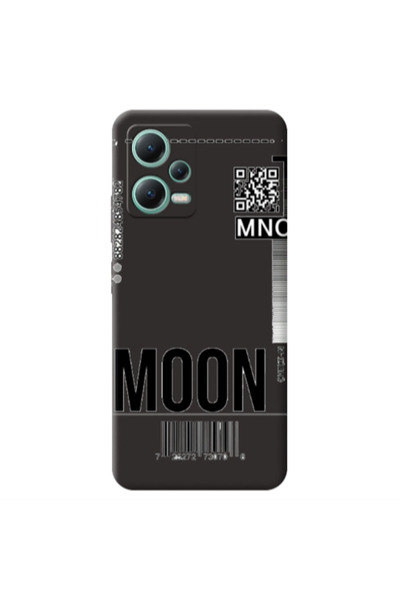Other Xiaomi Redmi Note 12 Pro 5G A ticket to the moon Black Colored Silicone...
