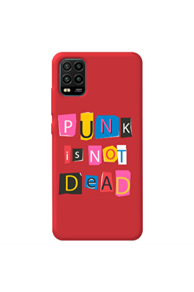 Other Xiaomi Mi 10 Lite Punk is not Dead Red Colored Silicone TPU Θήκη