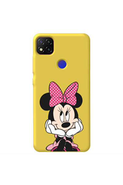 Other Xiaomi Redmi 9c Minnie 2 Yellow Colored Silicone TPU Θήκη