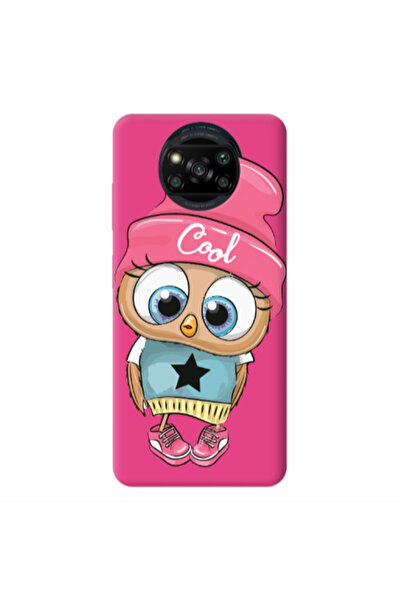 Other Xiaomi Poco X3 /X3 Pro Cool Star Fuchsia Colored Silicone TPU Θήκη