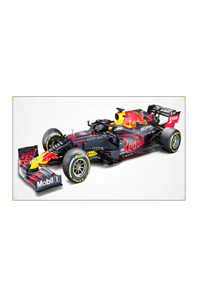 OEM Σημαία διακοσμητική F1 Oracle REDBULL flag Decor 60x90cm - Λευκό